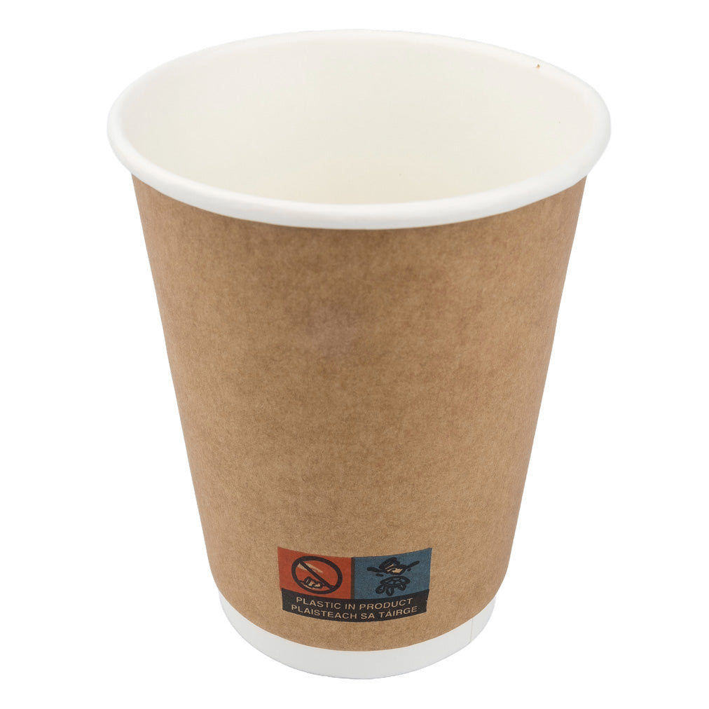 Double Wall Cups Brown