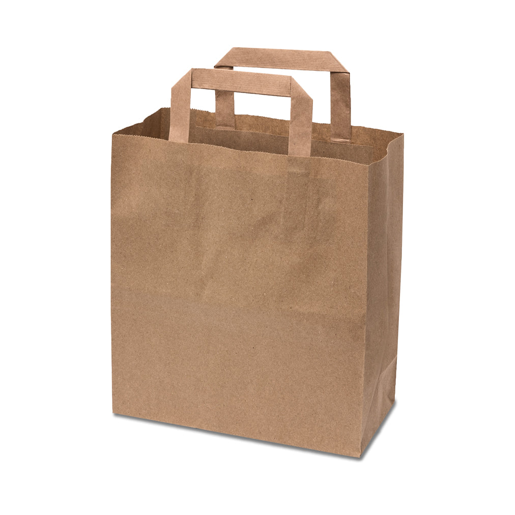 Brown Int Handle Paper Bag Medium