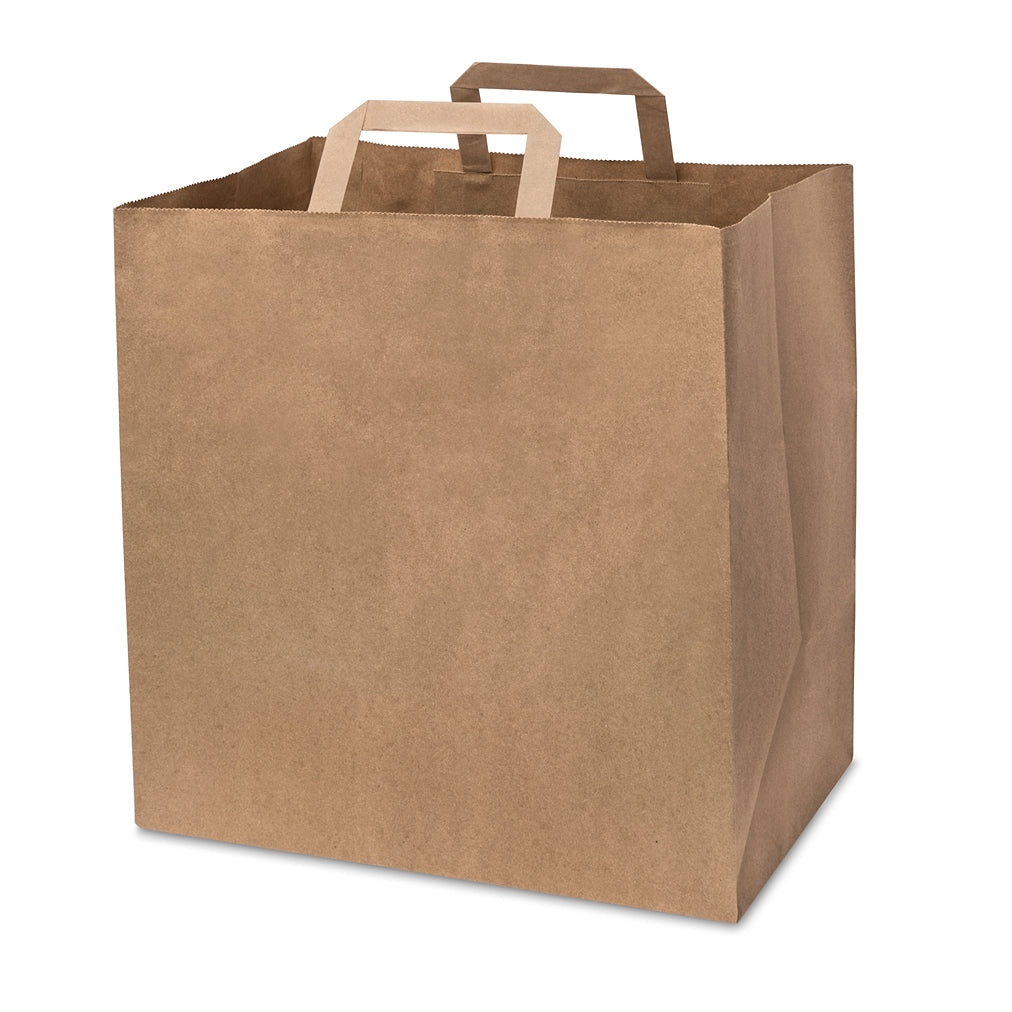 Brown Int Handle Paper Bag Extra Large