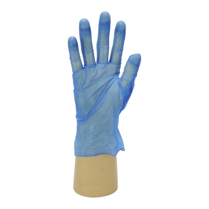 Shield GD11 Blue Vinyl Powdered Disposable Glove