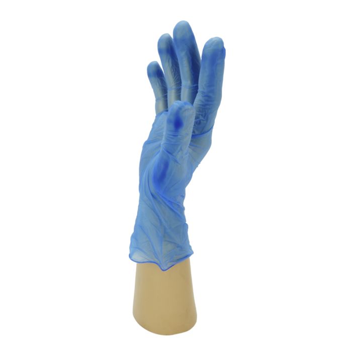 Shield GD13 Blue Vinyl Powder Free Disposable Glove