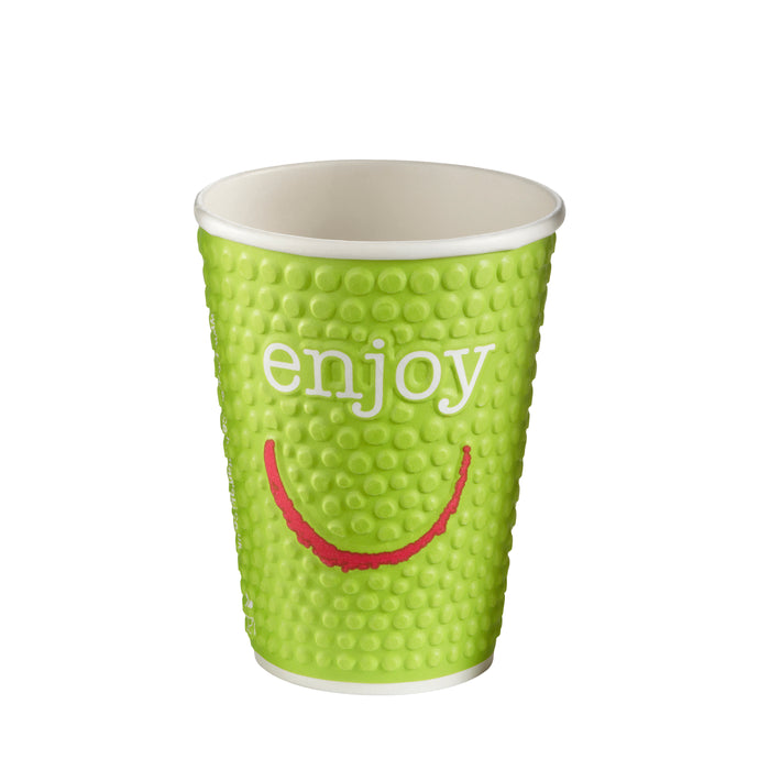 Enjoy double wall hot cup 12oz