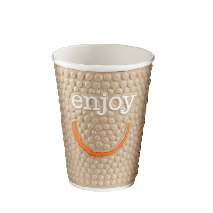 Enjoy double wall hot cup 12oz