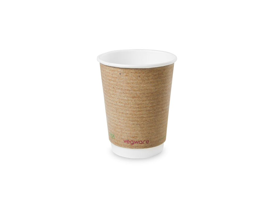 Double wall kraft cup 12oz